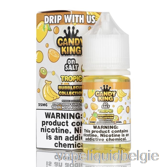 Vape Smaken Tropic Bubblegum Collectie - Candy King Op Zout - 30ml 35mg